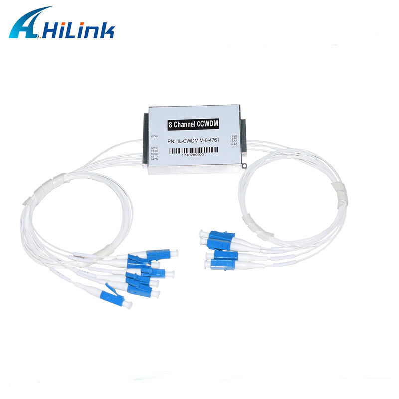 Customizable 8 Channel Mini Small CWDM Mux Demux Module CCWDM Multiplexer with Ultra-Low Loss