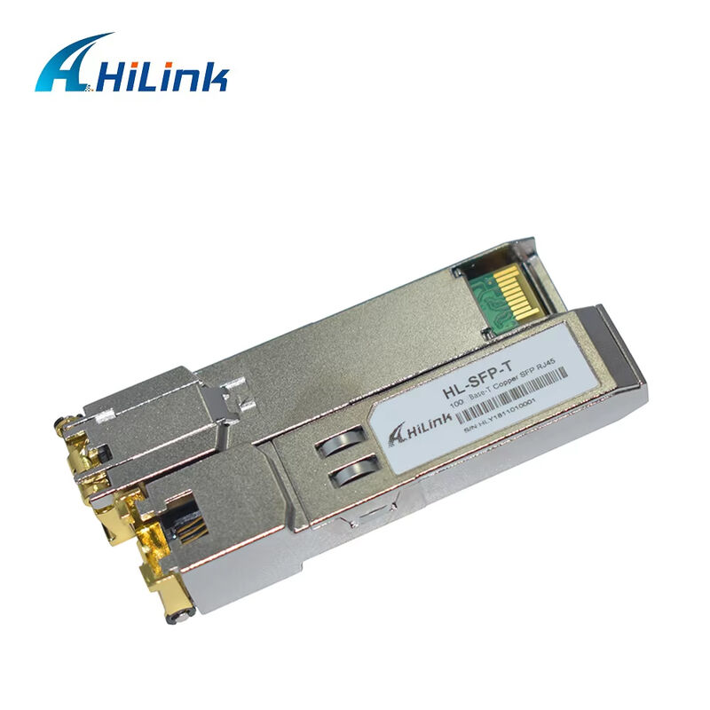 Hilink HL-SFP-T 1000BASE-T e 10/100/1000BASE-T Transceptor SFP de cobre com conector RJ-45
