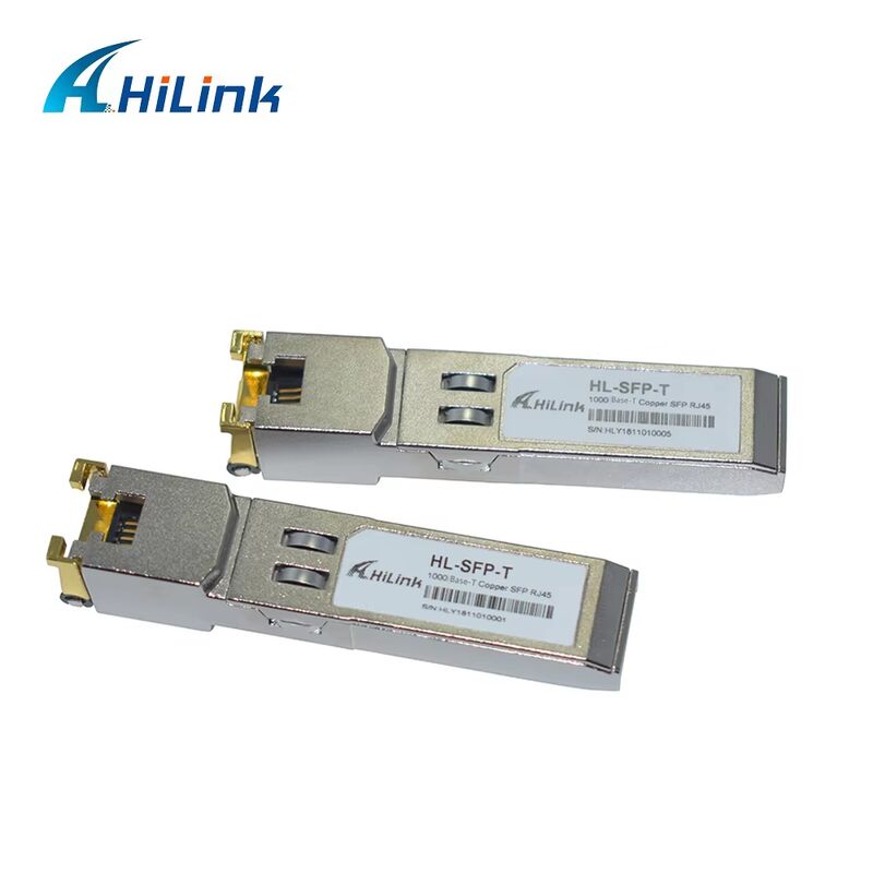 Hilink HL-SFP-T 1000BASE-T e 10/100/1000BASE-T Transceptor SFP de cobre com conector RJ-45