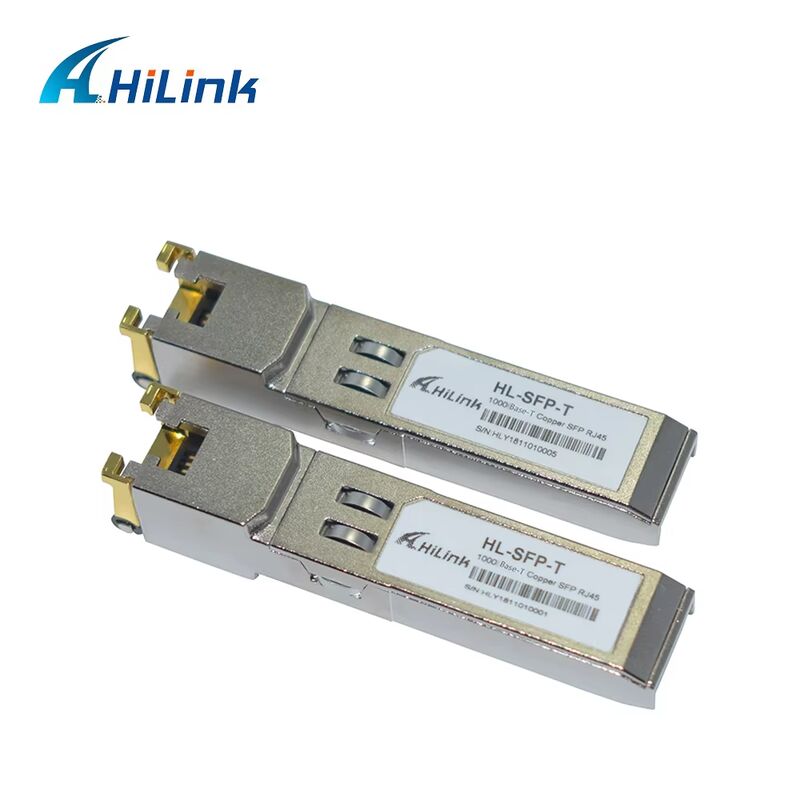Hilink HL-SFP-T 1000BASE-T e 10/100/1000BASE-T Transceptor SFP de cobre com conector RJ-45