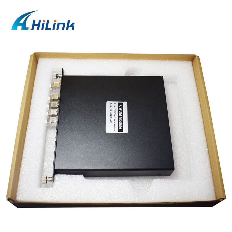 Perda de inserção ótica de Mux Demux Cwdm do canal do Multiplexer 4 de Mux Demux SMF-28e Cwdm baixa