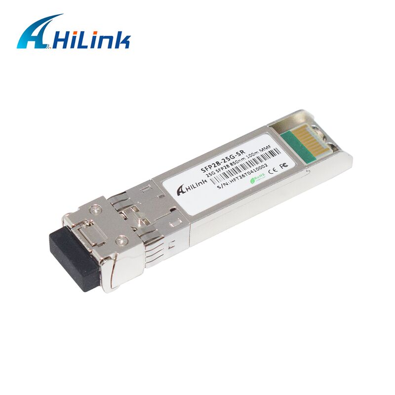 HL-SFP28-25G-SR Transceptor SFP28 SR Duplo LC 25G com Taxa de Dados de 25Gbps, Distância de 100m e Comprimento de Onda de 850nm