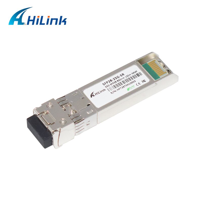 HL-SFP28-25G-SR Transceptor SFP28 SR Duplo LC 25G com Taxa de Dados de 25Gbps, Distância de 100m e Comprimento de Onda de 850nm