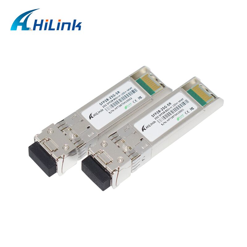 HL-SFP28-25G-SR Transceptor SFP28 SR Duplo LC 25G com Taxa de Dados de 25Gbps, Distância de 100m e Comprimento de Onda de 850nm