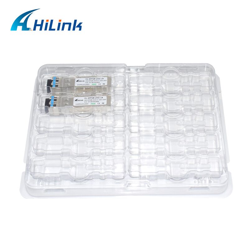 HL-SFP28-LR-10KM Transceptor SFP28 de 25G com Distância de Transmissão de 10km, Taxa de Dados de 25,78Gbps e Baixo Consumo de Energia <1,2W