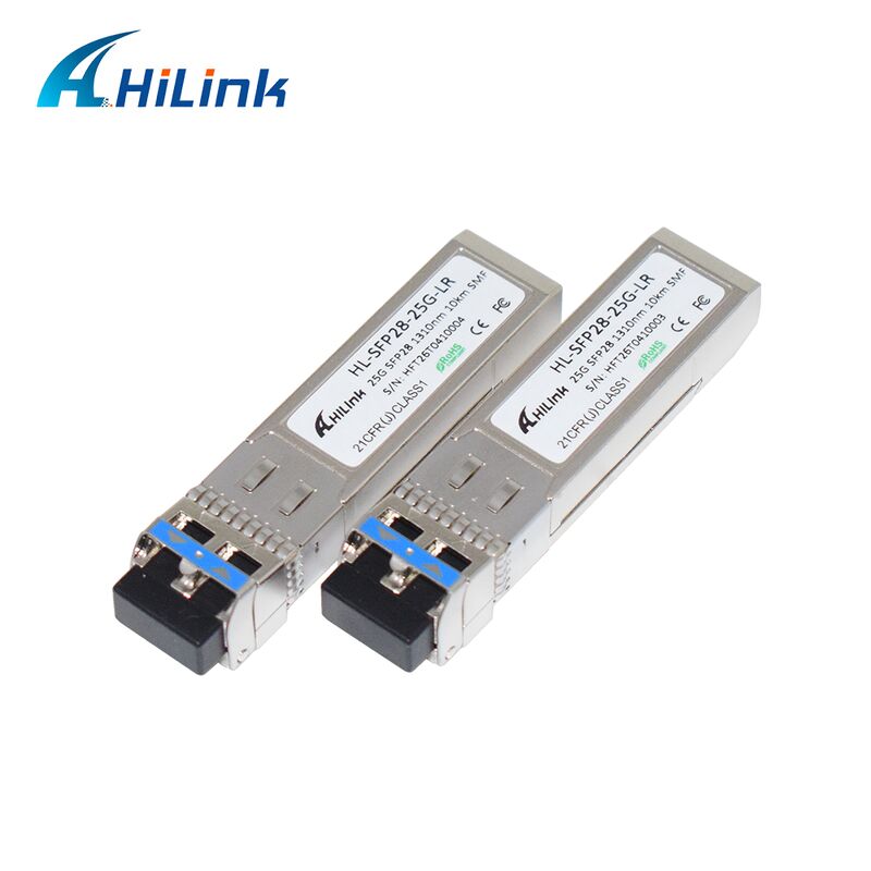 HL-SFP28-LR-10KM Transceptor SFP28 de 25G com Distância de Transmissão de 10km, Taxa de Dados de 25,78Gbps e Baixo Consumo de Energia <1,2W