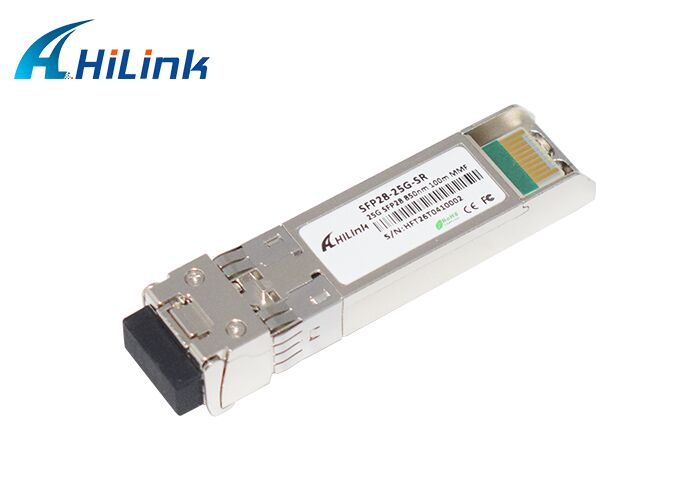 HL-SFP28-25G-SR Transceptor Óptico SFP28 SR Duplo LC de 25Gbps com VCSEL de 850nm e Alcance de 100m
