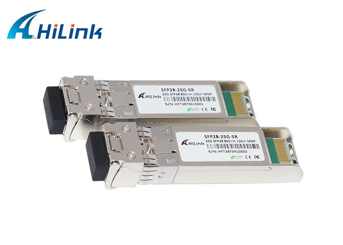 HL-SFP28-25G-SR Transceptor Óptico SFP28 SR Duplo LC de 25Gbps com VCSEL de 850nm e Alcance de 100m