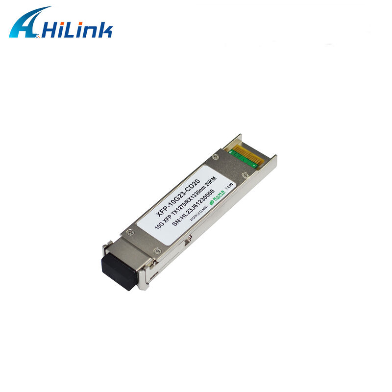 Transceptor bidirecional XFP de 10 Gb/s com alcance de 20 km e função DDM para aplicações Ethernet 10G