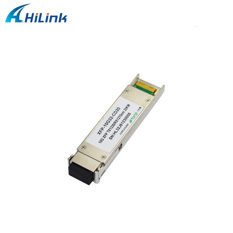 Transceptor bidirecional XFP de 10 Gb/s com alcance de 20 km e função DDM para aplicações Ethernet 10G