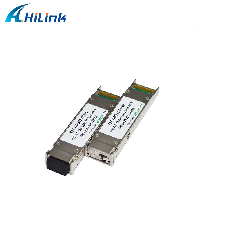 Transceptor bidirecional XFP de 10 Gb/s com alcance de 20 km e função DDM para aplicações Ethernet 10G