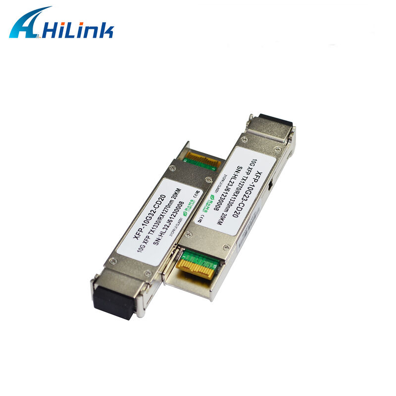 Transceptor bidirecional XFP de 10 Gb/s com alcance de 20 km e função DDM para aplicações Ethernet 10G