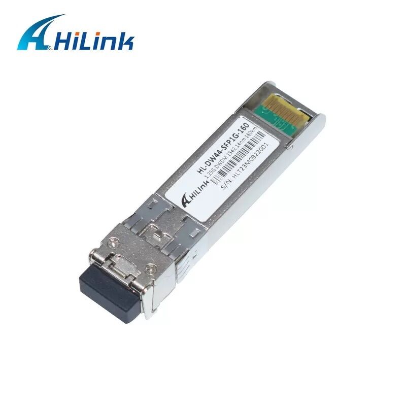 Transceptor óptico compatível com Hilink 1.25G DWDM SFP com conector LC duplex para distância de 40km/80km/120km/160km