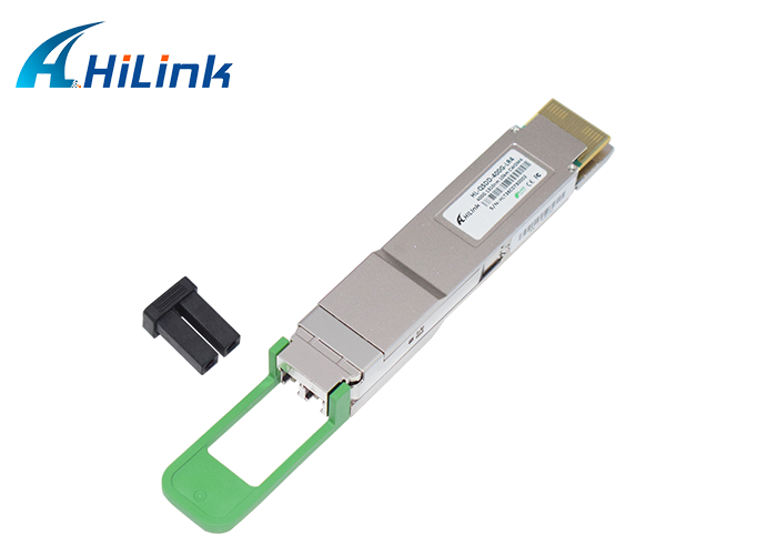 400G QSFP-DD LR4 Transceptor Óptico com 10km de transmissão 1310nm comprimento de onda e Duplex LC Connector