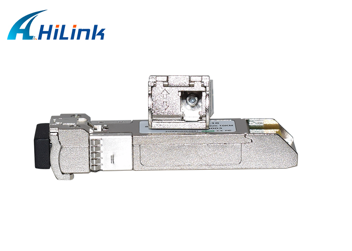 Transceptor Óptico SFP+ BiDi 10G com Comprimento de Onda de 1270/1330nm e Distância de 10KM para Transmissão em Fibra Única