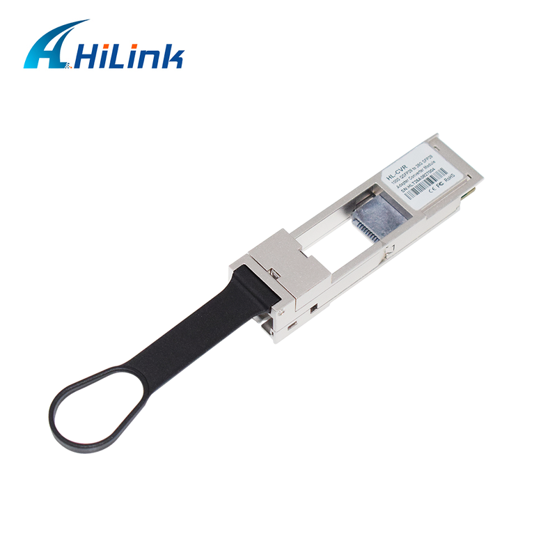 QSA28 Adaptador 100G QSFP28 Port para 25G SFP28 Slot Converter com Design Hot-Pluggable e Monitoramento EEPROM DDMI embutido