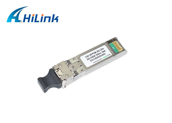 Receptor CWDM-SFP25G-1330-10 do paládio do PIN do módulo 25G 1330nm do transceptor dos DOM de CWDM SFP28 10km