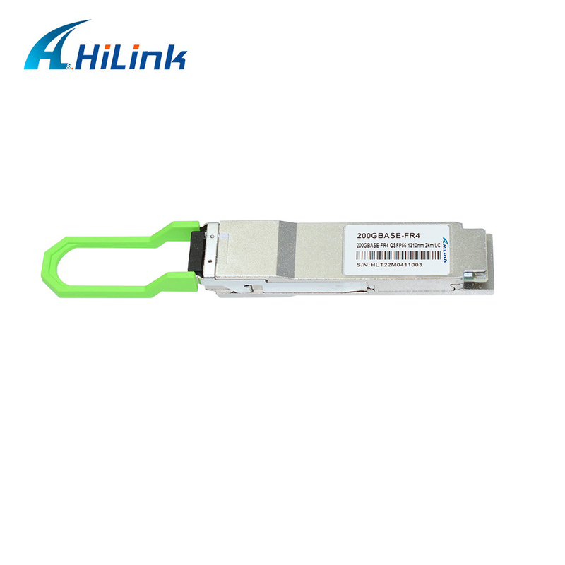 Módulo 2km 1310nm CWDM4 DOM Duplex LC SMF do transceptor de Hilink 200G QSFP56 FR4 QSFP