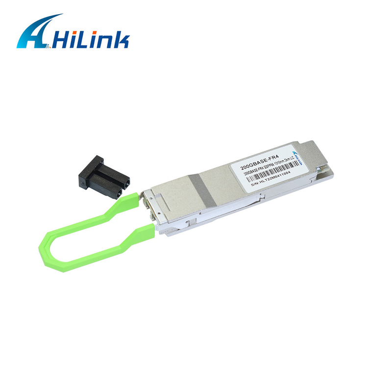 Módulo 2km 1310nm CWDM4 DOM Duplex LC SMF do transceptor de Hilink 200G QSFP56 FR4 QSFP