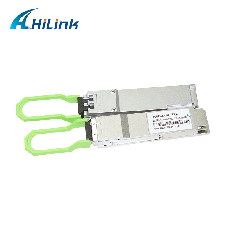 Módulo 2km 1310nm CWDM4 DOM Duplex LC SMF do transceptor de Hilink 200G QSFP56 FR4 QSFP