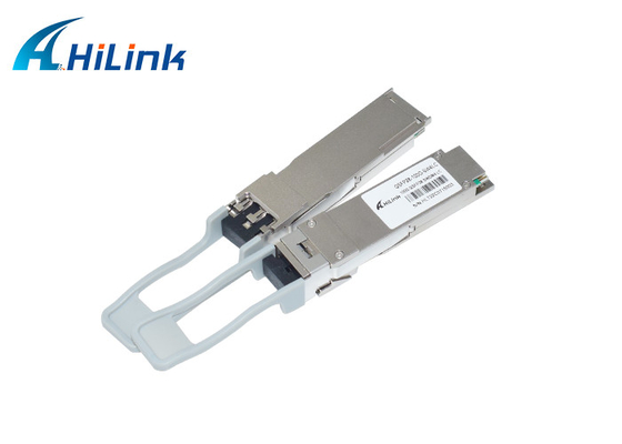 Conector ótico 100G-Base QSFP28 SWDM4 do LC do transceptor da fibra do comprimento de onda 850-940nm