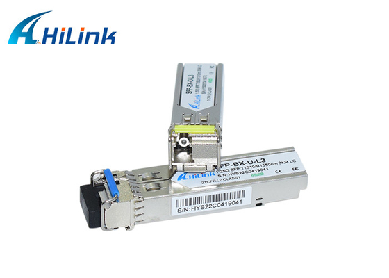 Módulo SMF LC DDM 1310nm/1550nm 3km 1.25G do transceptor de Bidi 1000base SFP