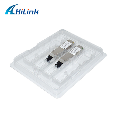 Os DOM frente e verso óticos do módulo ZR4 ZR4+ 100km 1310nm SMF LC QSFP Gbic do transceptor de QSFP28 100G