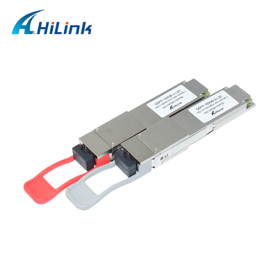 Fibra simples do transceptor 1280/1310nm 4WDM 20KM do LC único modo DDM BiDi QSFP28 da única