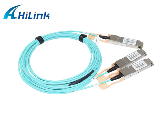 Cabos óticos ativos da fuga 2xQSFP56 100G PAM4 do cabo 200G de InfiniBand AOC para o centro 5G