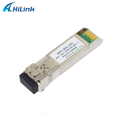 OS DOM do WDM SMF 1270nm/1330nm LC do módulo do transceptor de 10G BIDI 20KM Bidirection SFP+