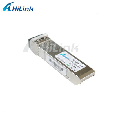 Transceptor ótico do modo 100KM 1550nm SMF do módulo do transceptor do ZR 10G SFP+ de 100KM único