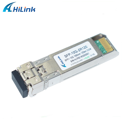 módulo SMF STM-64 120KM 1550nm DOM Module do transceptor do ZR SFP+ de 10G 120KM