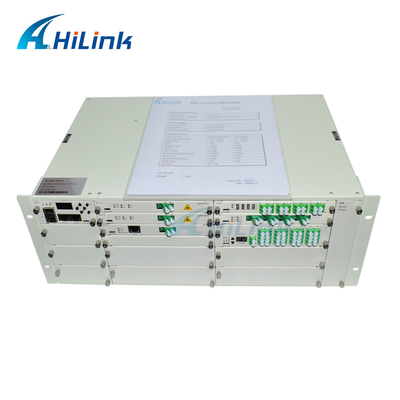 montagem em rack 4U com amplificador Optica do chassi de equipamento da fibra ótica de EDFA/VOA/OSW