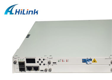o érbio do impulsionador da solução 23dB 1550nm do WDM da C-faixa lubrificou o amplificador EDFA da fibra