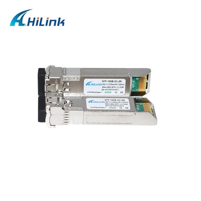 10GBASE BIDI 1490/1550nm SFP+ 10G Ethernet Fibra Óptica Transceptor Único SFP+ BIDI 10G 80KM