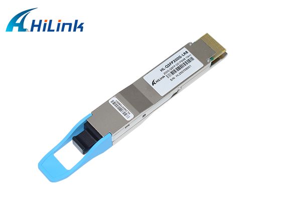 10km 200G QSFP DD PSM8 Transceptor óptico MPO16 com comprimento de onda DDM/DOM 1310nm para integração de rede sem conexões