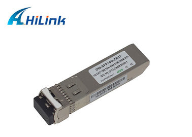 Módulo ótico de Hilink 10G DWDM 40/80km C21-C60 SFP+ para equipamentos de DWDM