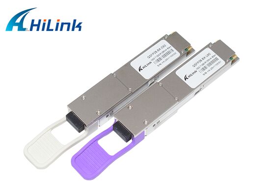 Transceptor Óptico QSFP28 100G BIDI ZR4 com Transmissão de 80KM e Conector LC