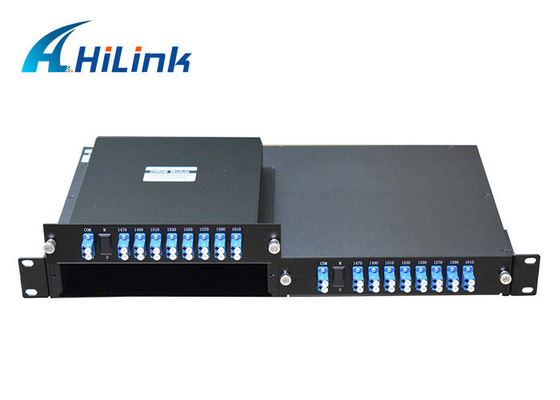 SC APC do módulo 8CH da gaveta CWDM Mux Demux de LGX