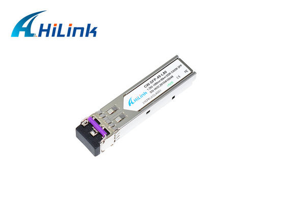 Módulo 1.25g 1270-1610nm RoHS dos ethernet de SFP da fibra ótica do módulo de CWDM SFP complacente